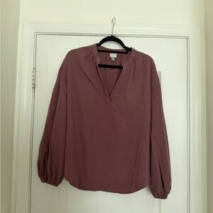 a new day Mauve Blouse